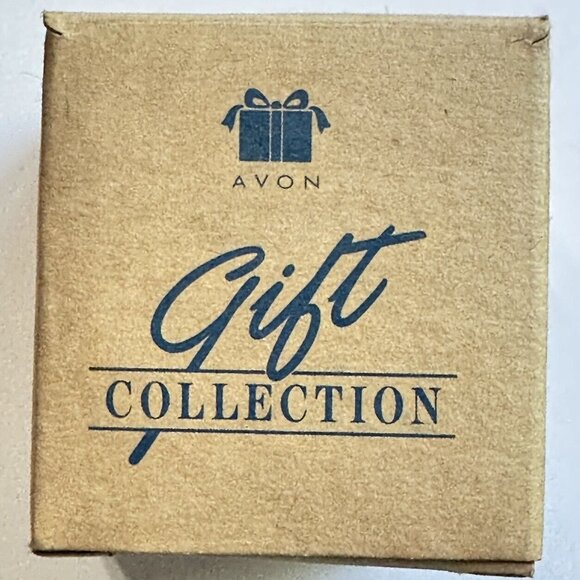 Avon 1997 Holiday Ornament GIFT TOPPER Teddy Bear Holding Apple Teacher Gift - Picture 7 of 11